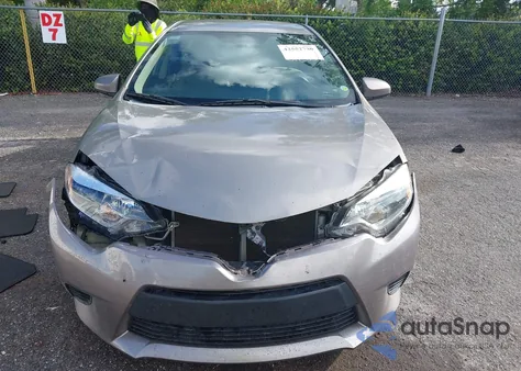 2014 Toyota Corolla Le из США, поврежденный, VIN 2T1BURHE8EC012637